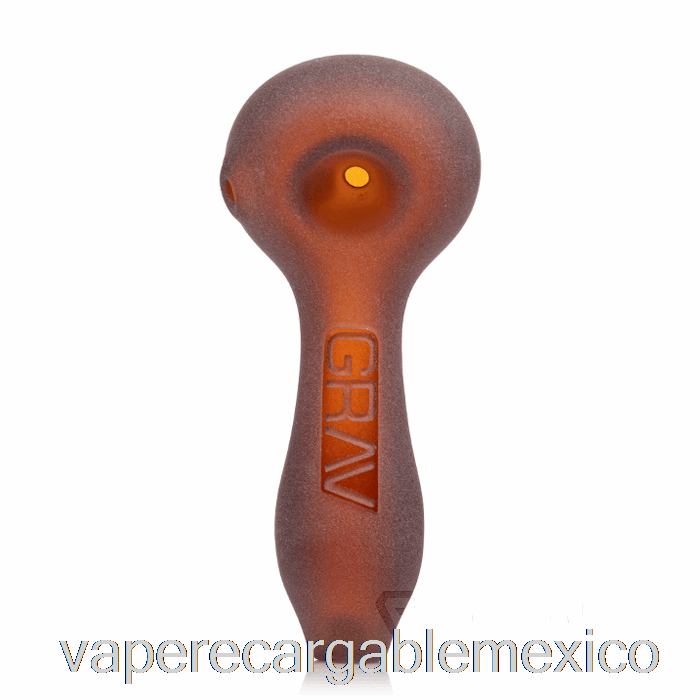 Vape Recargable Grav Cuchara Arenada ámbar